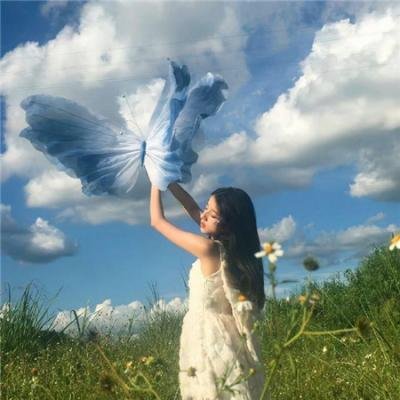 冬天的女子